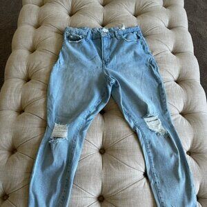 Good American Blue Skinny Jeans Sleek Fit